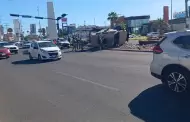 VIDEO Vuelca tanqueta del Ejrcito Mexicano, en Hermosillo