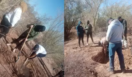 Fosas con restos humanos