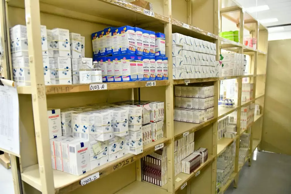 Abasto en medicamentos en clnicas y hospitales