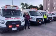 Donan 12 ambulancias al Centro Regulador de Emergencias Mdicas de Sonora