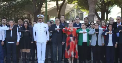 Ceremonia de aniversario de la Constitucin en Cajeme