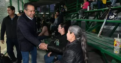 Supervisa Too Astiazarn mejoras en el estadio de Softball Carlos Rendn