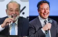 Carlos Slim lanza apuesta de 1 dlar a Elon Musk