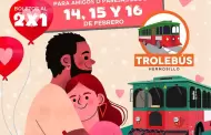 Trolebs Hermosillo: boletos al 2x1 para celebrar el Da del Amor y la Amistad