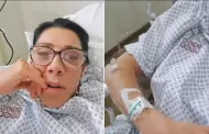 Cynthia Klitbo al hospital por picadura de una viuda negra