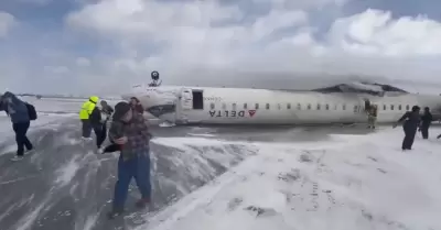 Accidente de avin en aeropuerto de Toronto