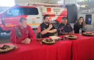 Reconocern el trabajo de voluntarios y trabajadores de Cruz Roja con una "carnita asada"