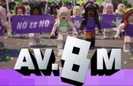 Convocan a marcha feminista virtual en Roblox