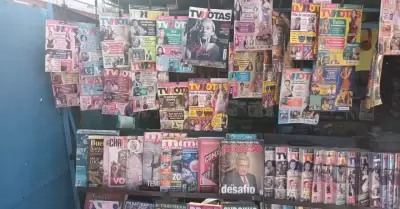 Puesto de revistas