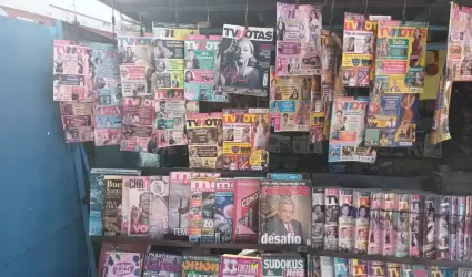 Puesto de revistas