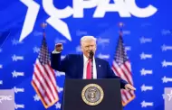 Trump dice en la CPAC no estar contento con Mxico ni con Canad