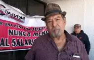 Jubilados del IMSS que perciben menos de 5 mil pesos piden nivelar sus pensiones