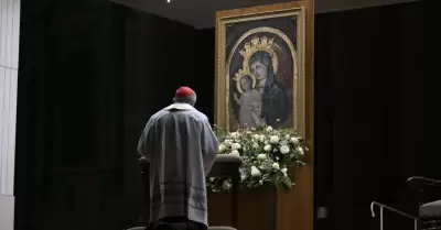 Rezo del Rosario por la salud del papa Francisco