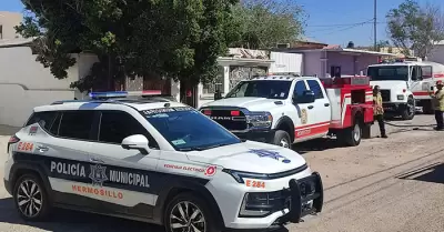 Incendio en la colonia Camino Real