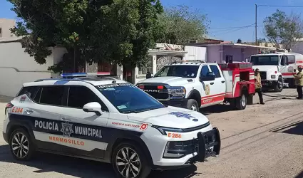 Incendio en la colonia Camino Real