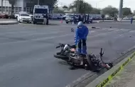 Fallece motociclista en choque con camioneta