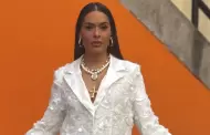 Galilea Montijo se cae en carro alegrico en el Carnaval de Mazatln