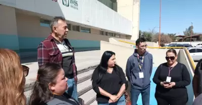 Manifestacin de trabajadores del sector salud