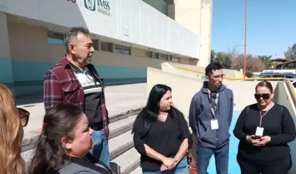 Manifestacin de trabajadores del sector salud