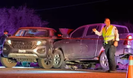 Accidente en carretera a Kino