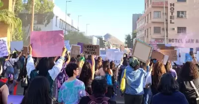 Marcha del 8M en Hermosillo