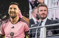 Messi intenta convencer a David Beckham para volver a las canchas