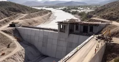 Construccin de presa