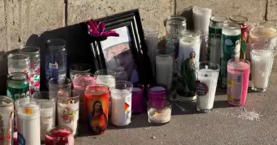 Altar en memoria de madres fallecidas tras ser arrolladas