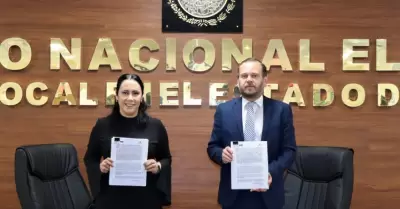 Convenio de colaboracin para la Eleccin Extraordinaria del Poder Judicial Loca