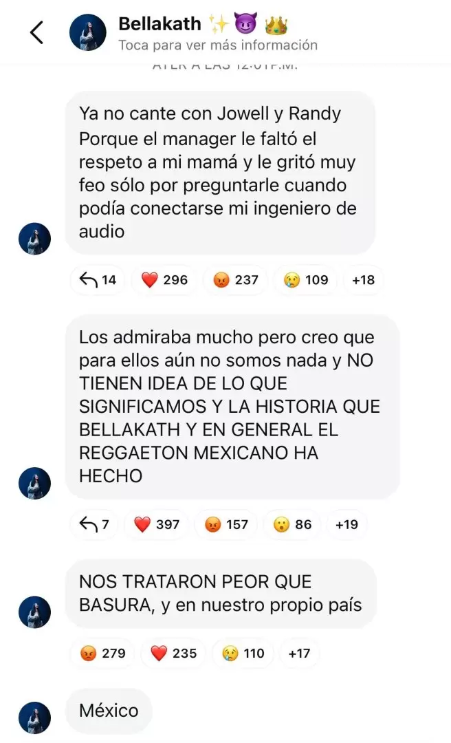 Declaraciones Bellakath