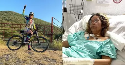 Graciela Uras, ciclista atropellada