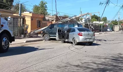 Choque en Los Olivos