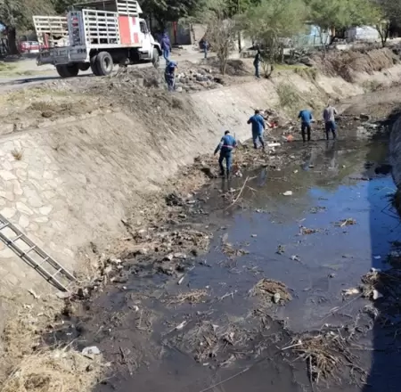 Limpieza de canales Hermosillo.