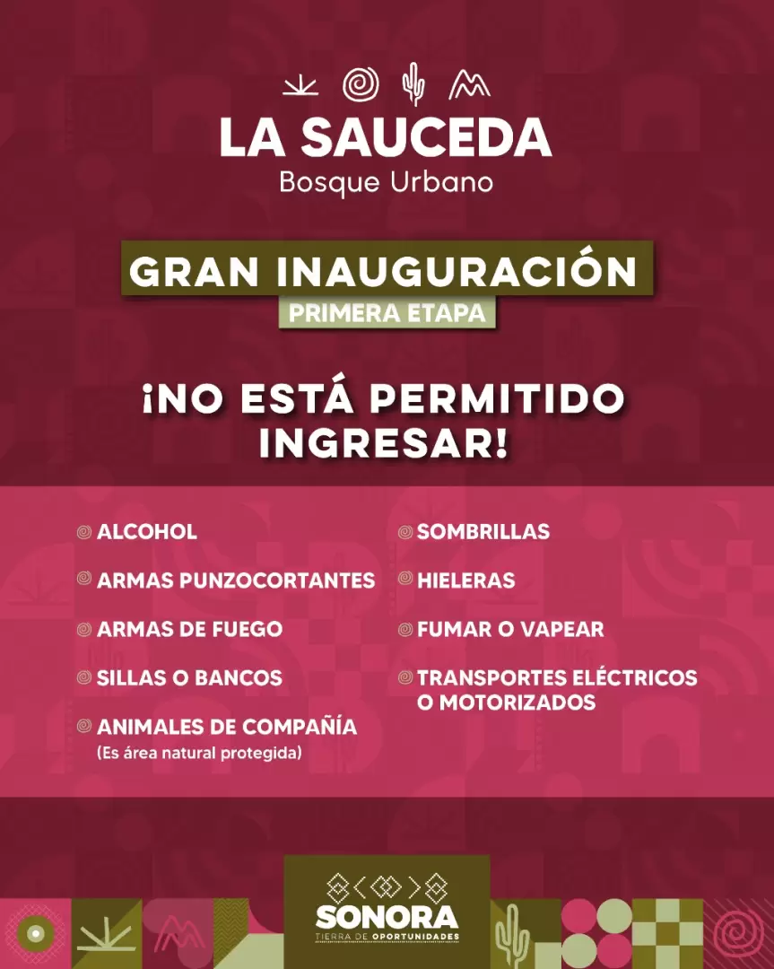 Inauguracin de La Sauceda