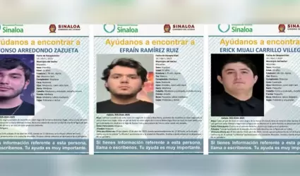 Jvenes desaparecidos en Mazatln