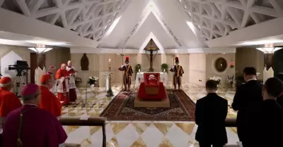 El cuerpo del papa Francisco ha sido trasladado a la Baslica de San Pedro