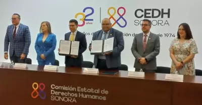 CEDH firma convenio con el Tribunal de Justicia Administrativa