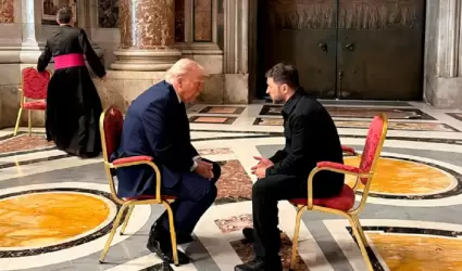 Trump y Zelensky