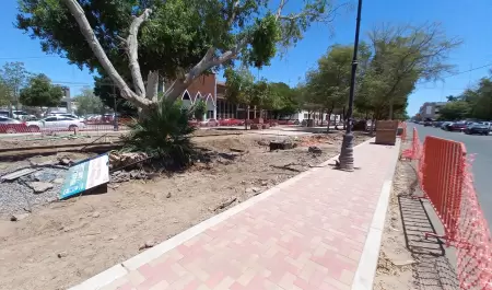 Remodelacin del bulevar Hidalgo