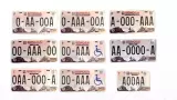 Nuevos diseños de placas vehiculares