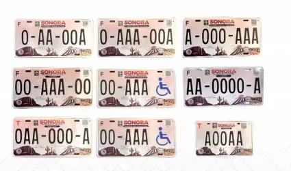 Nuevos diseos de placas vehiculares