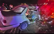 Resultan heridas de gravedad 3 personas en choque por alcance en carretera a Kino