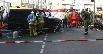 Atropello múltiple en Stuttgart, Alemania