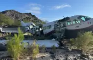 Avioneta en ruta Guerrero Negro-Hermosillo se desploma al norte de BCS