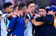 Efran Jurez y Martn Demichelis son expulsados tras hacerse de palabras