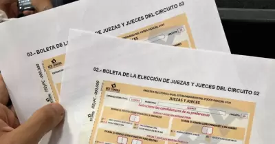 Boletas para elección judicial en Sonora