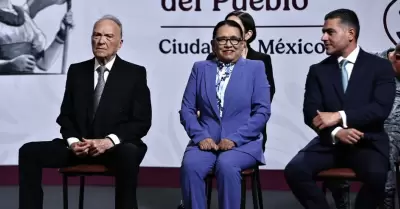 Gertz Manero, Rosa Icela Rodríguez y García Harfuch