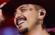 Christian Nodal regaa a fan que le quiso robar el sombrero