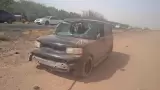 Volcamiento en carretera a Kino