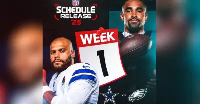 Vaqueros de Dallas inaugurarán la temporada de la NFL